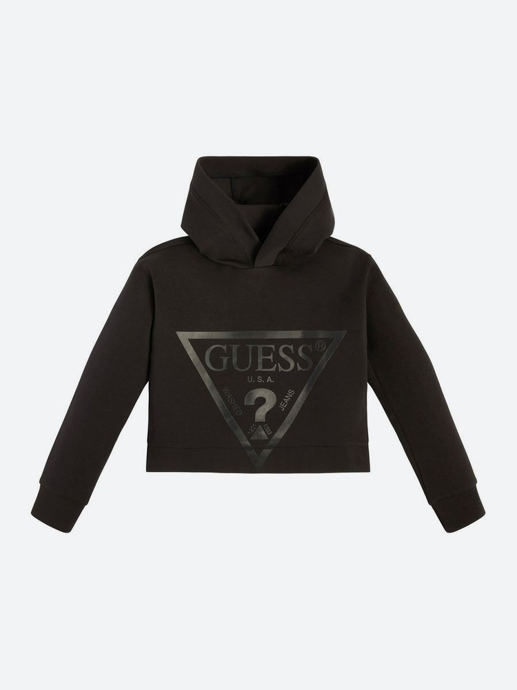 Guess cheap hoodie black