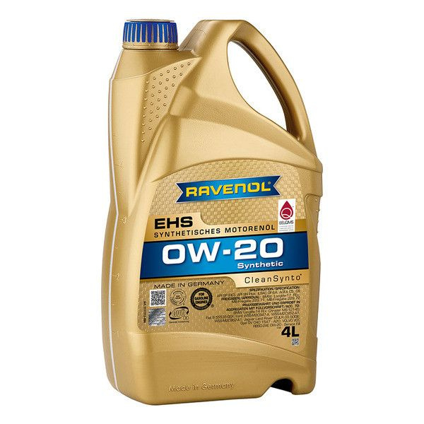 RAVENOL EHS 0W-20 Масло моторное, Синтетическое, 4 л #1