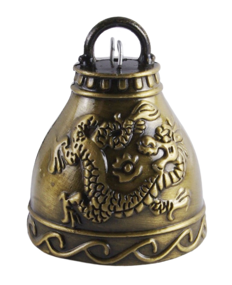 Колокольчик "Золотой дракон". Металл. Китай, конец ХХ века. - купить по ...