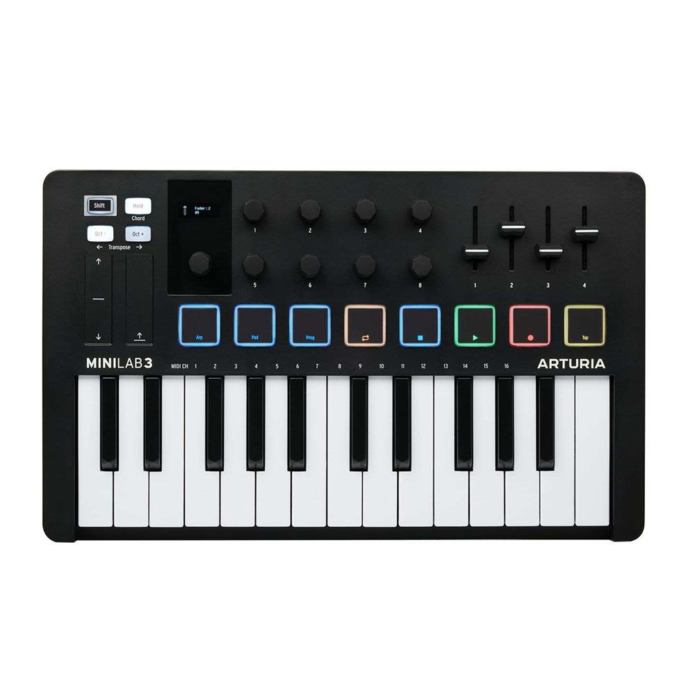 MIDI-контроллер Arturia MiniLab 3 Black #1