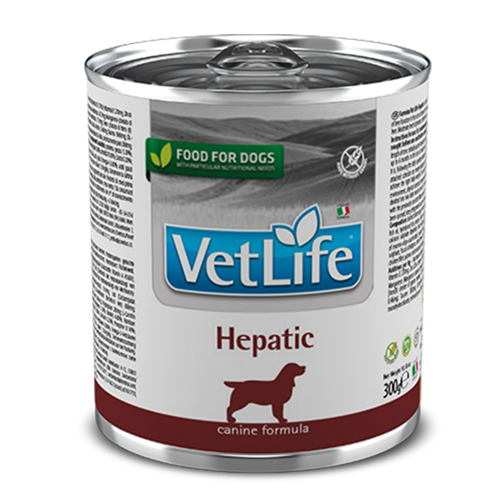 Влажный корм Farmina Vet Life Hepatic для собак при болезнях печени, 300 г, 6 шт.  #1