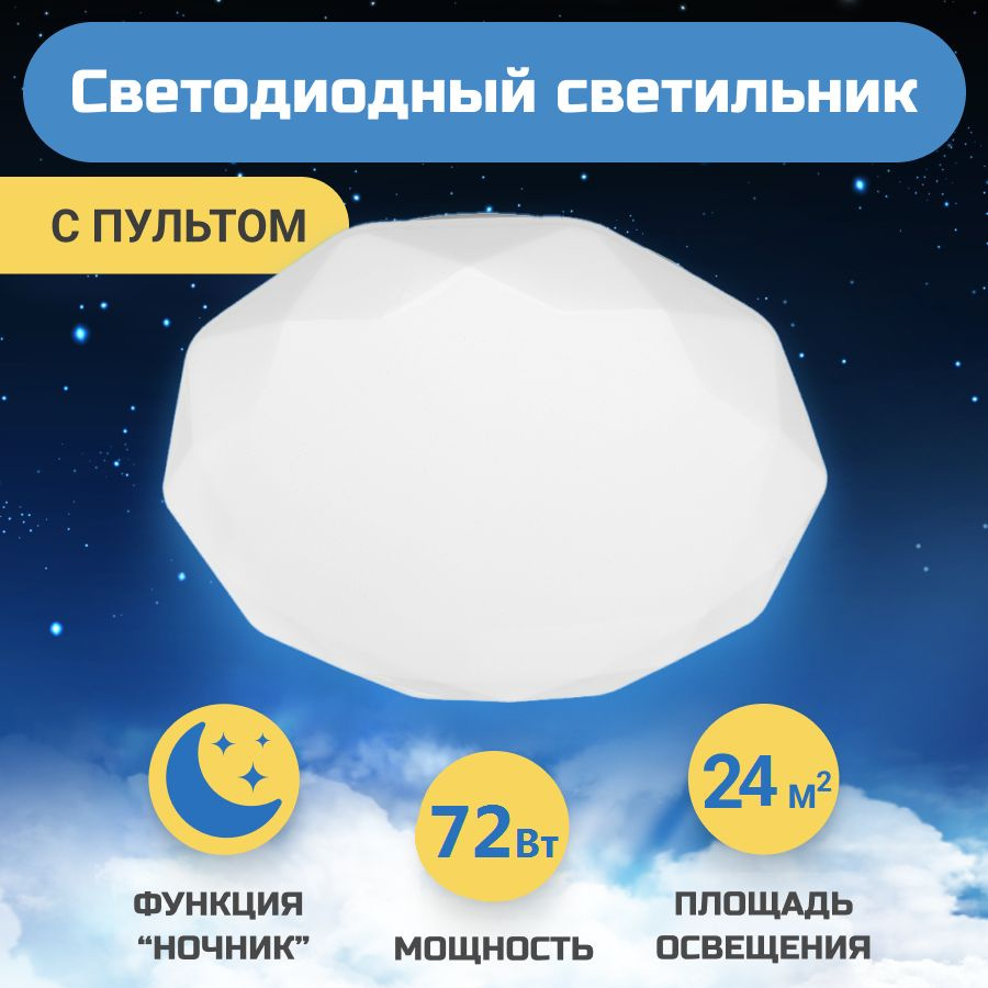 Настенно-потолочный светильник General Lighting Systems светодиодная лампа  для комнаты, дома, гостиной зала_Круг_Нестандартная_24 купить по выгодным  ценам в интернет-магазине OZON (830471981)