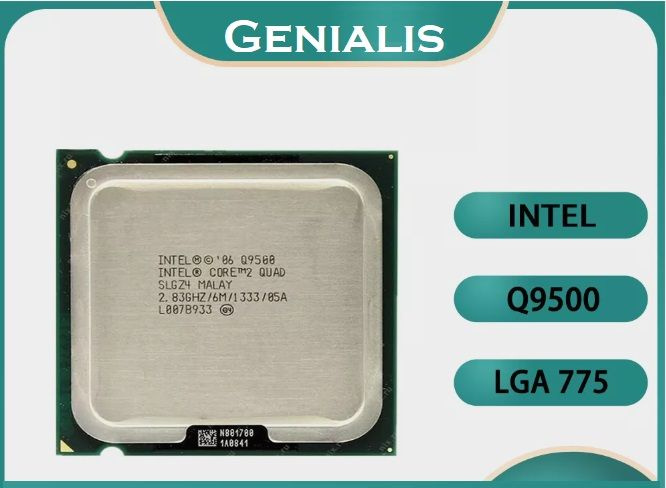 Intel Процессор Core2Quad Q9500 OEM (без кулера) #1