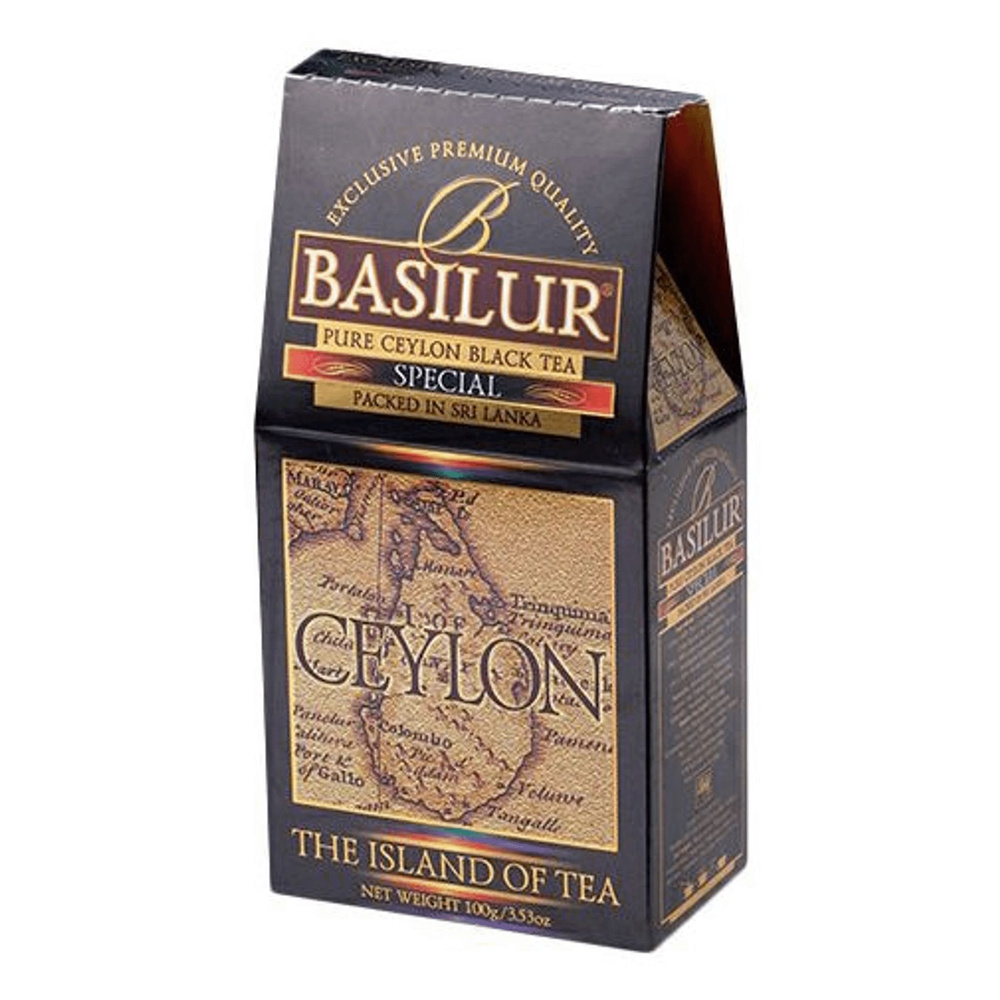 Чай черный Basilur Tea Special цейлонский листовой 100 г купить на OZON ...