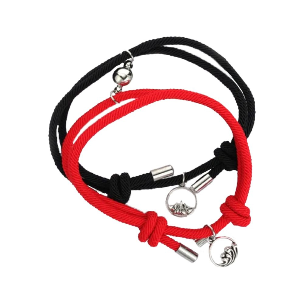 Парные браслеты с магнитами для влюбленных, парные браслеты для лучших ...