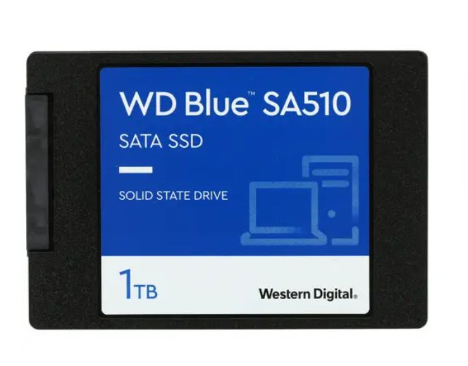 Western Digital 1 ТБ Внутренний SSD-диск Blue 2.5" SATA3 6.0 Гбит/с (1) #1