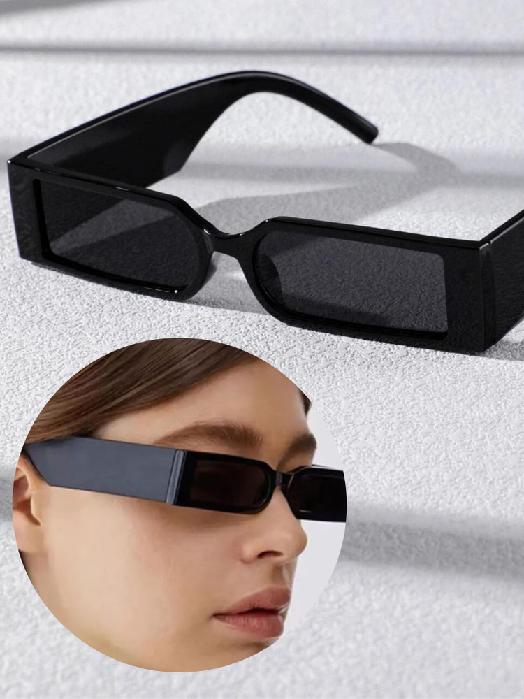 PRELESTI Очки тонкие в стиле киберпанк - купить с доставкой по выгодным ...