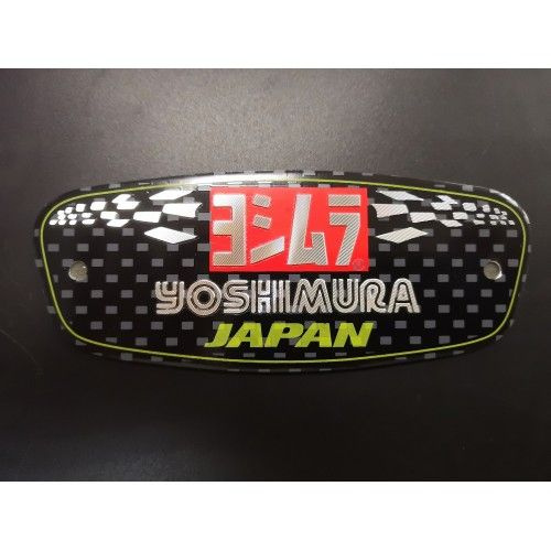 Шильдик YOSHIMURA на выхлопную трубу мотоцикла, алюминиевая ...