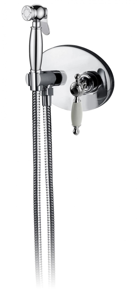 Встраиваемый гигиенический душ AltroBagno Opera 060103 Cr, хром ...