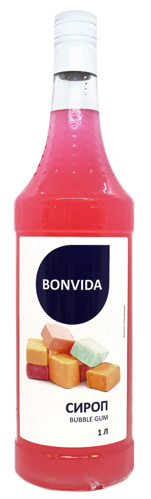 Сироп BONVIDA со вкусом Бабл Гам, 1000мл - купить с доставкой по ...