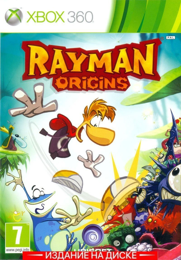 Игра Rayman Origins (XBox 360, Xbox One, Английская версия) #1