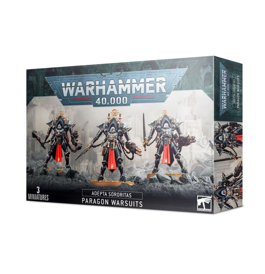 Набор миниатюр для настольной игры Warhammer 40000 - Adepta Sororitas  Paragon Warsuits