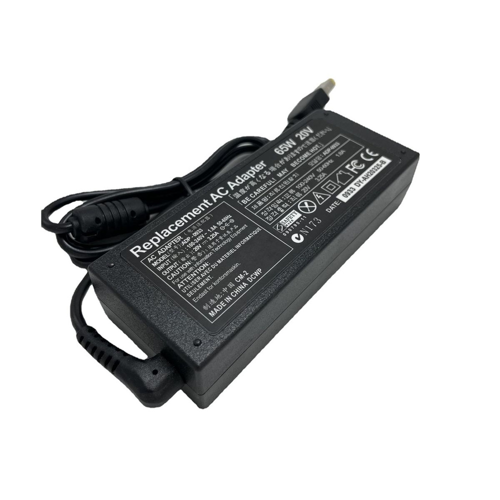 20V 3.25A 65W AC адаптер питания зарядного устройства для ноутбука для ...