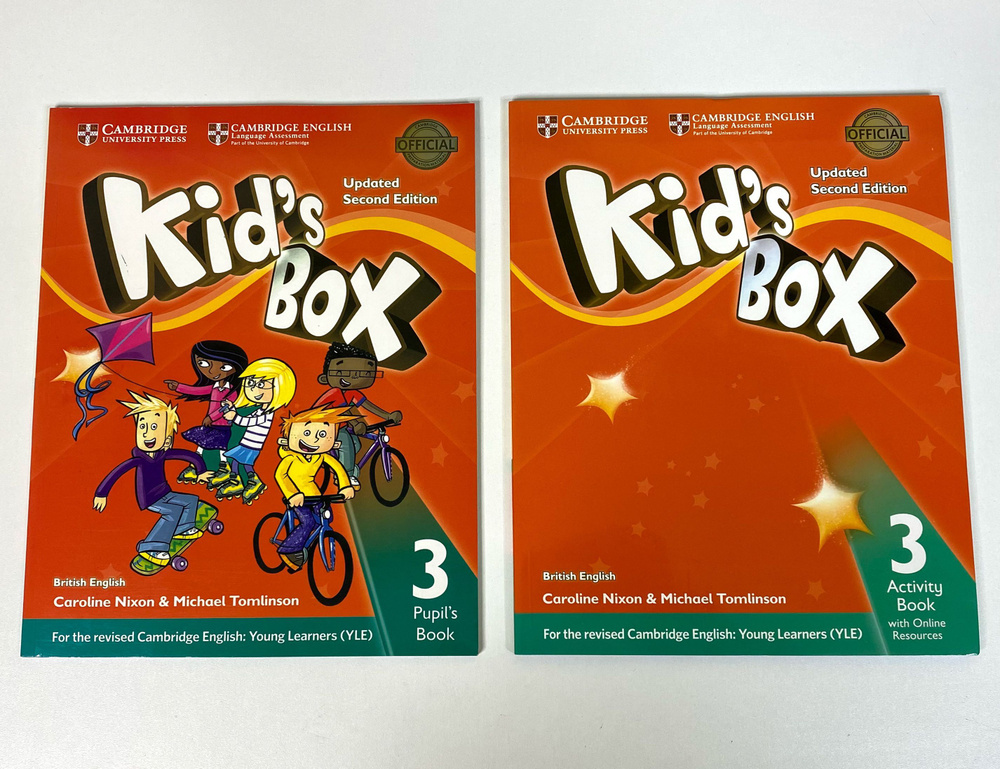 Kids Box 3 Updated Second Edition, Pupil's Book + Activity Book + CD ...