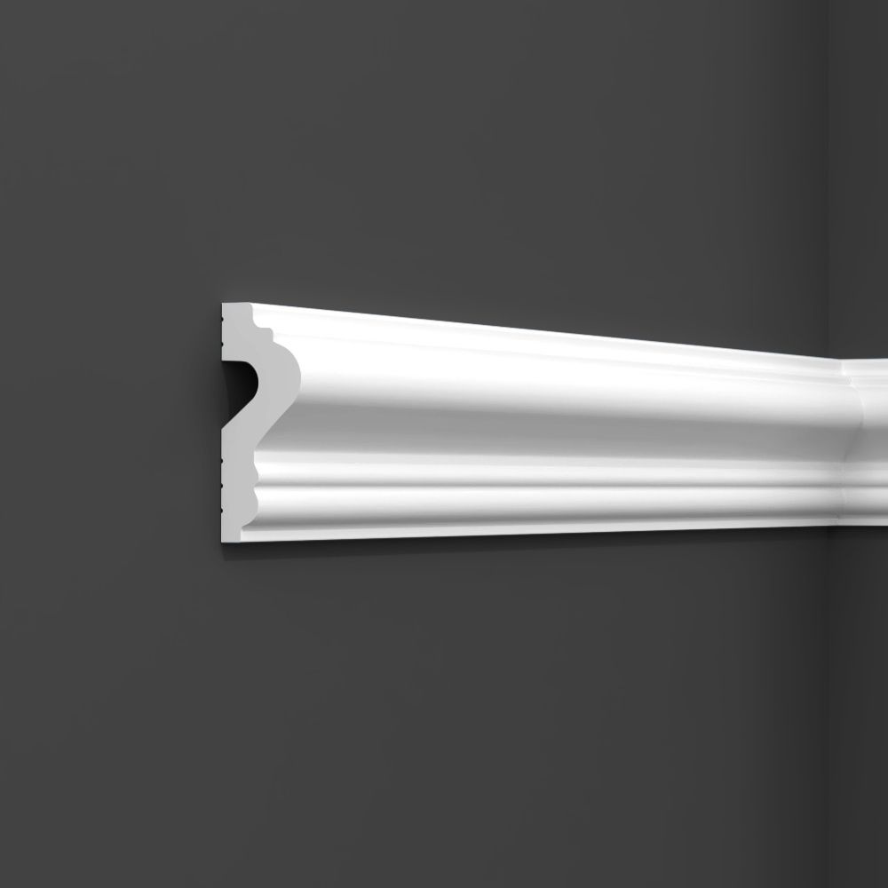 Молдинг настенный из дюрополимера ПРАЙМДЕКОР iX MU40 41мм*16мм*2000мм ...