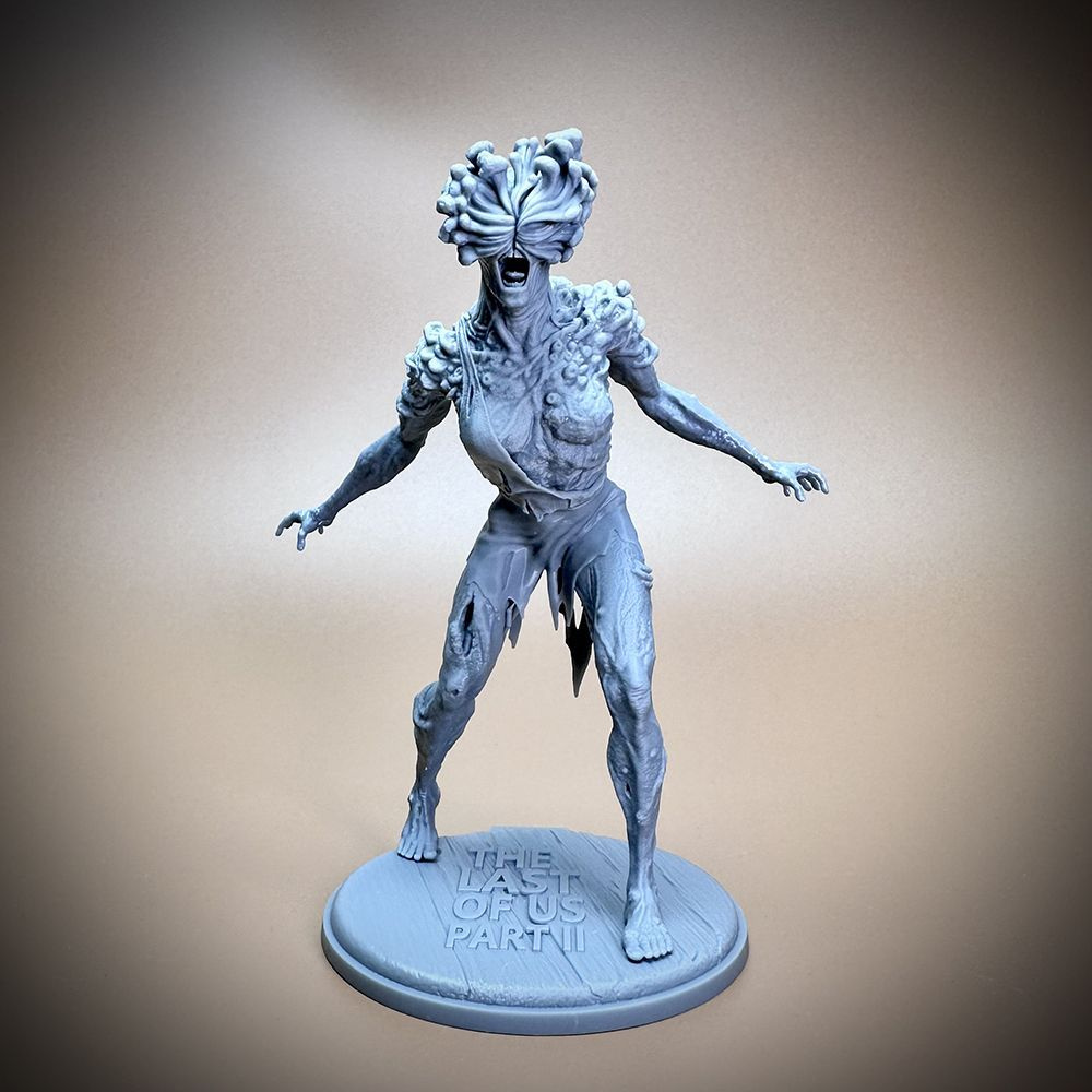 Модель для сборки 3D фигурка персонаж Щелкун (Clicker) The Last of Us ...