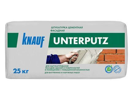 Штукатурка цементная KNAUF Унтерпутц, 25кг #1