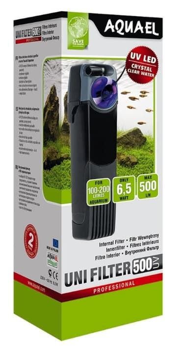Внутренний аквариумный фильтр Aquael Uni Filter 500 uv power - купить с ...