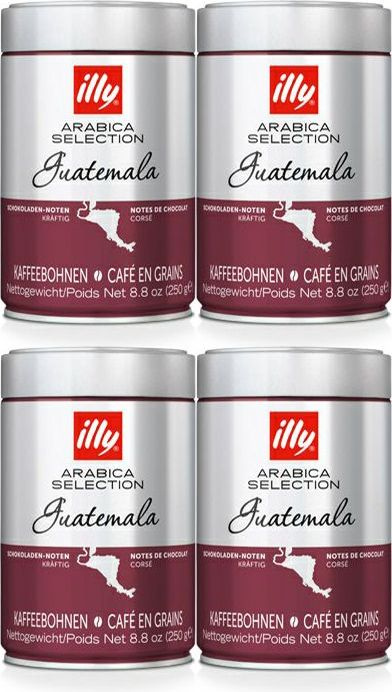 Кофе Illy Arabica Selection Гватемала в зернах, комплект: 4 упаковки по 250 г  #1