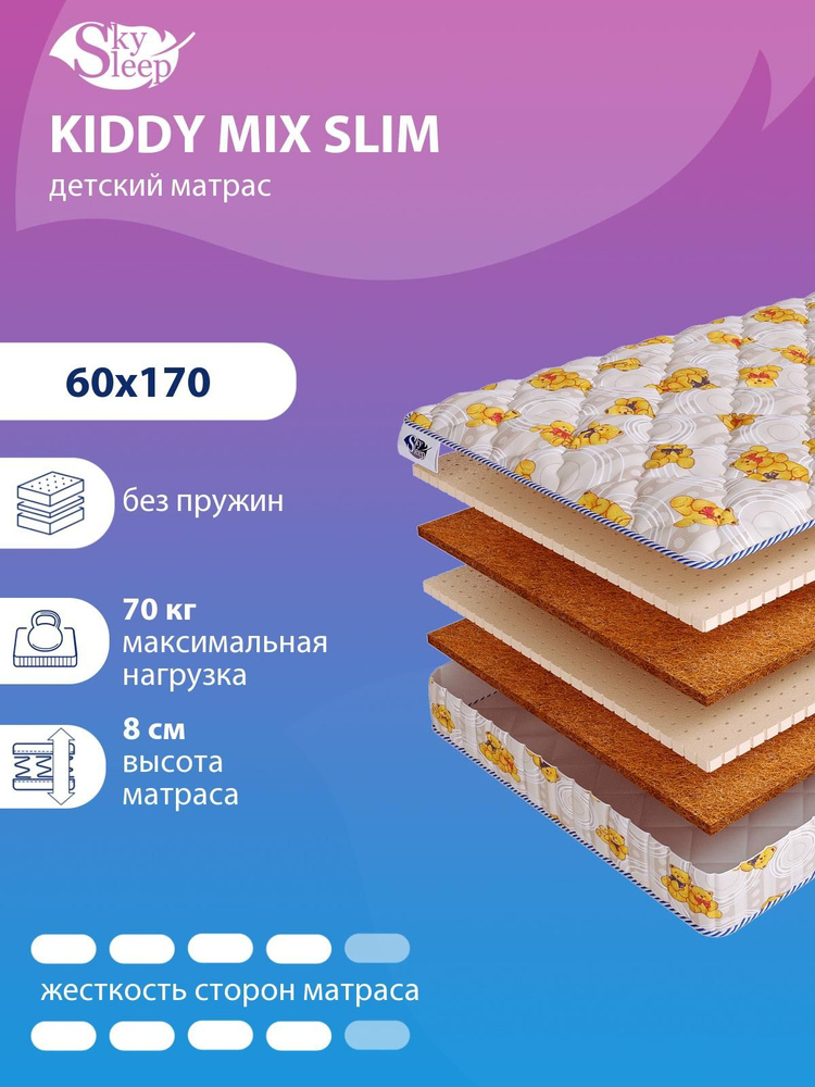 Baby mix slim матрас