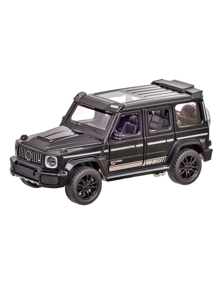 Игрушка коллекционная машинка металлическая Mercedes BRABUS G700, модели машинок Мерс Гелик Брабус  #1