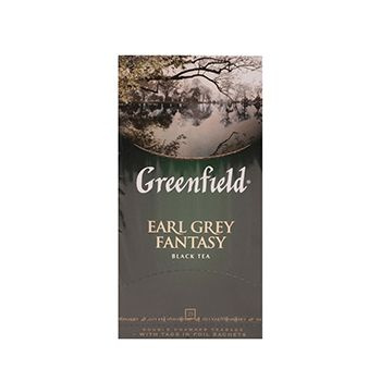 Чай черный Greenfield Earl Grey Fantasy 25х2 г пакетированный, Россия #1