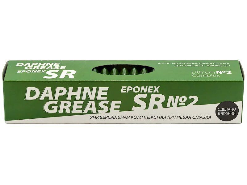 Смазка литиевая DAPHNE GREASEEPONEX SR Grade No. 2 (400гр) лаймово ...