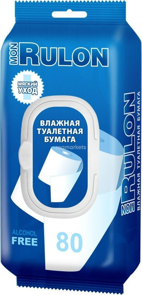 Mon Rulon Туалетная бумага влажная 1 шт - купить с доставкой по ...
