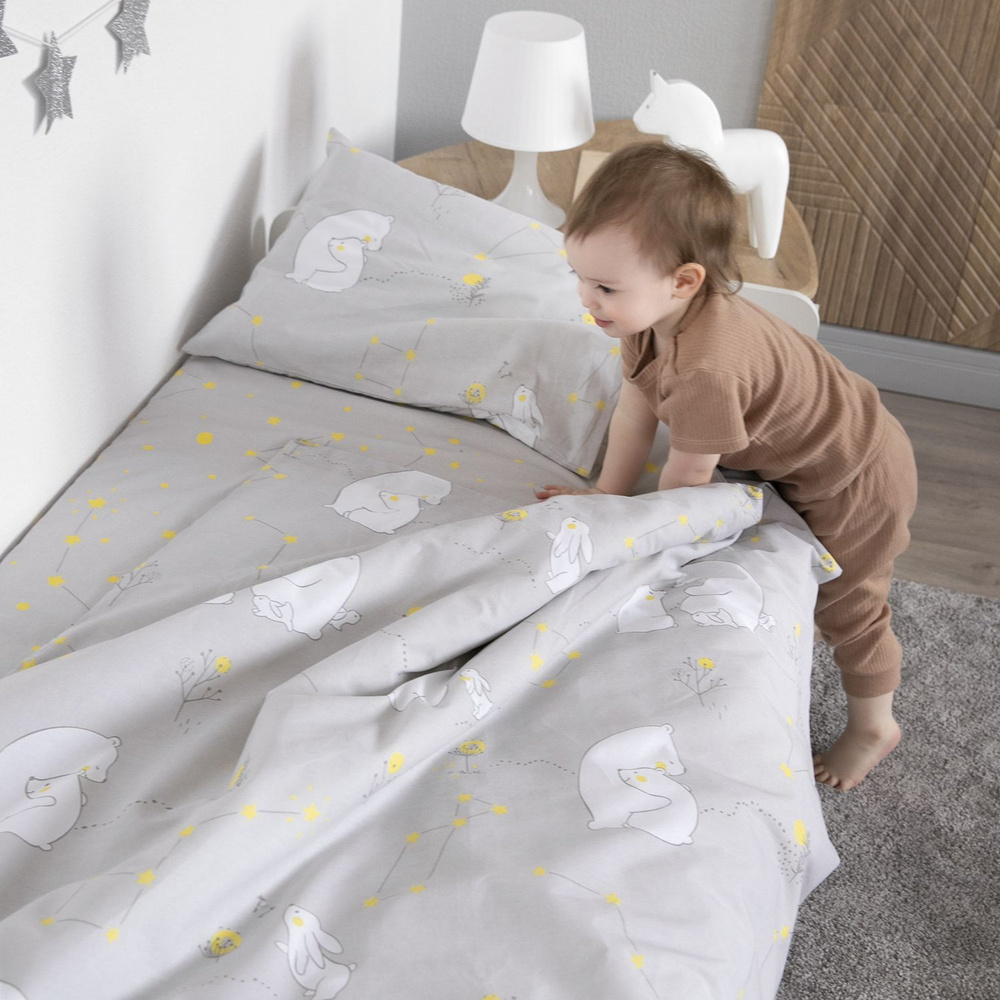 Детский комплект постельного белья La Notta поплЮни - купить по низкимценам в интернет-магазине OZON (924850401)