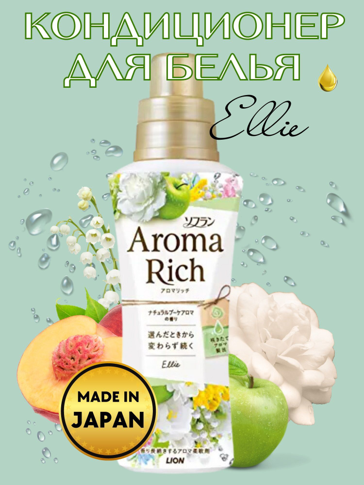 Кондиционер-ополаскиватель для белья Aroma Rich Ellie #1