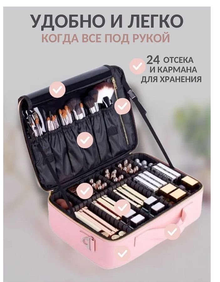 Бьюти-кейс дорожный - купить с доставкой по выгодным ценам в интернет ...