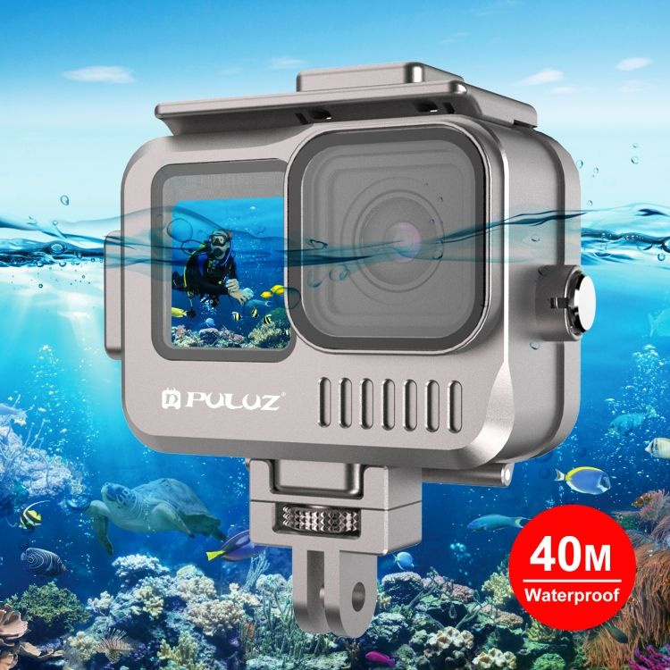 40 -метровый алюминиевый сплав водонепроницаемый корпус для GoPro Ger11 ...