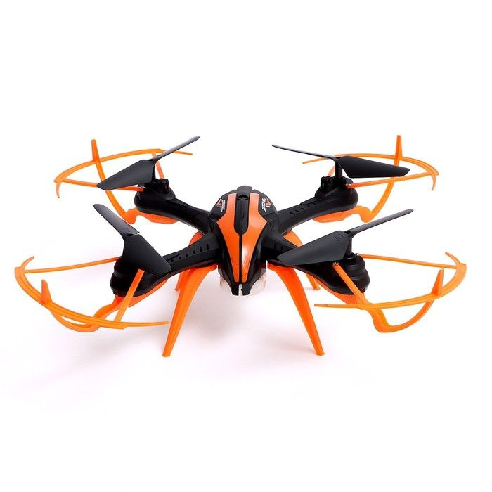Квадрокоптер LH-X20WF, камера, передача изображения на смартфон, Wi-FI, цвет чёрно-оранжевый  #1