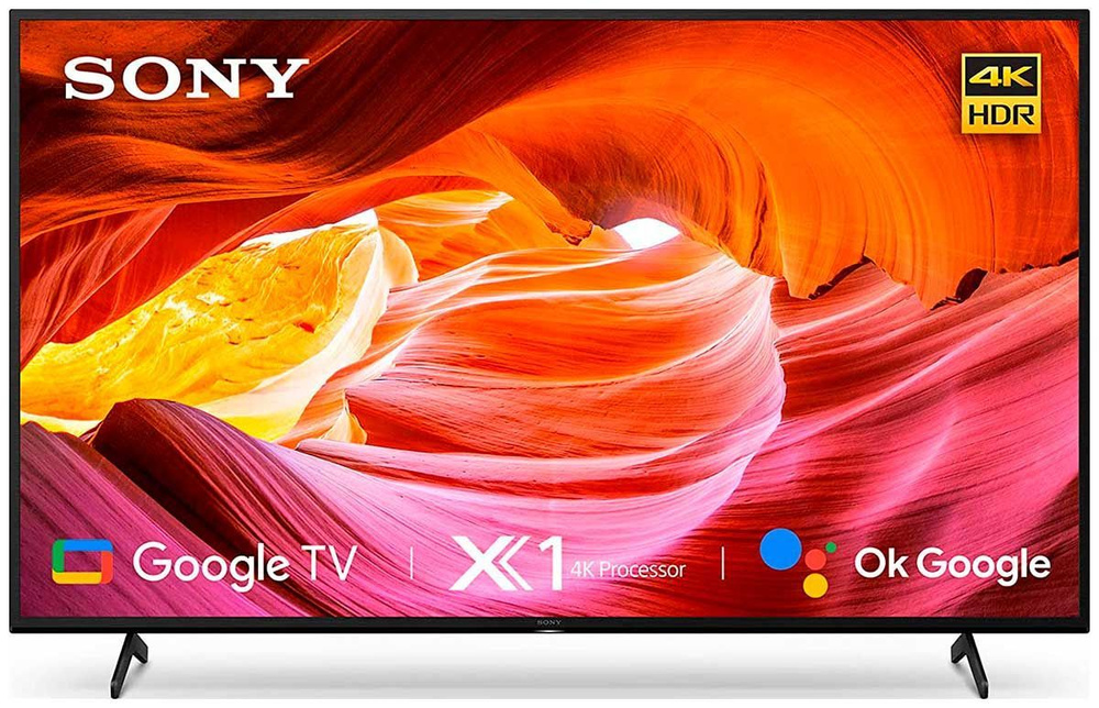 Sony Телевизор 50 KD-50X75K AF1 50" 4K HDR, черный. Уцененный товар #1