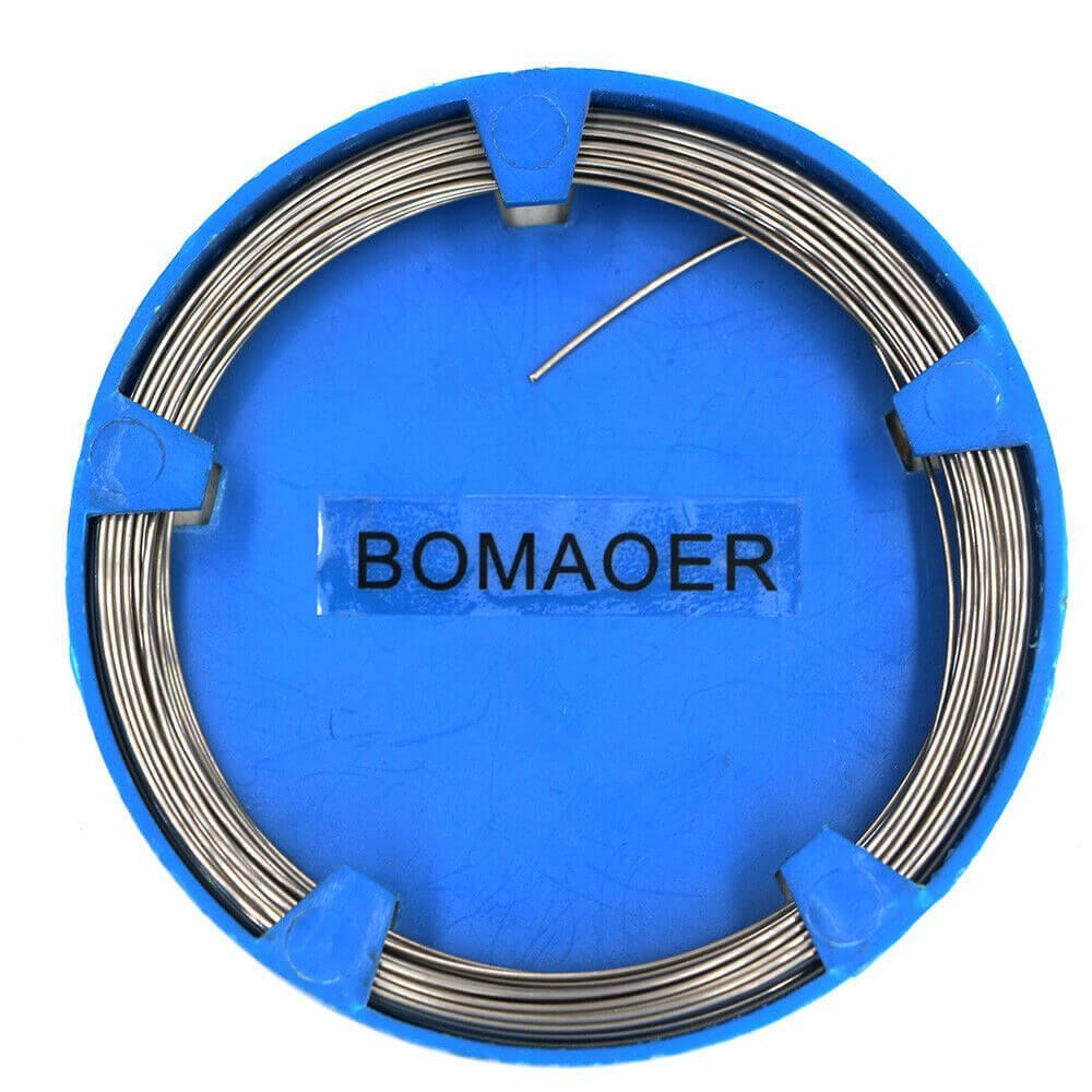 Стоматол5огическая ортодонтическая проволока из нержавеющей стали 50 г ...