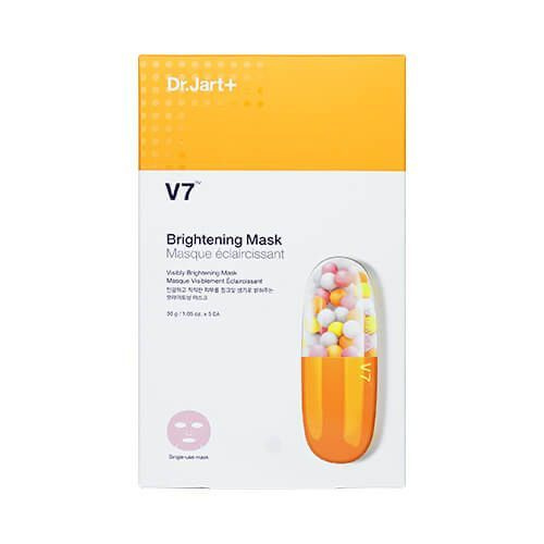 Тканевая маска (упаковка, 5 шт) DR.JART+ V7 BRIGHTENING MASK осветляющая / Корейская маска Dr.Jart+ с #1