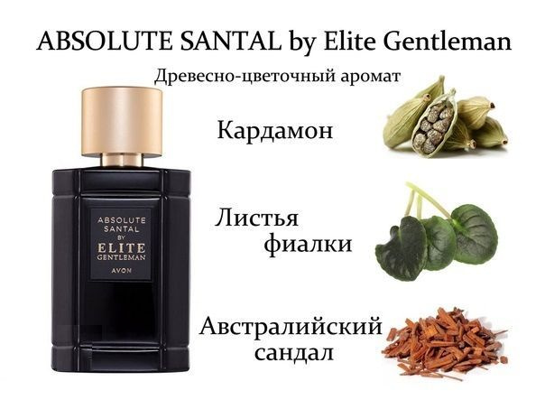 AVON Absolute Santal by Elite Gentleman Туалетная вода 75 мл (963242701)