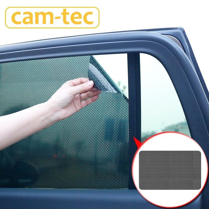 Шторка от солнца cam-tec на окна автомобиля, электростатические .