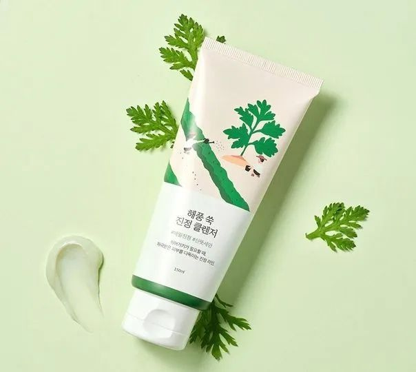 Round lab Успокаивающая пенка для умывания с экстрактом полыни Mugwort CALMING CLEANSER 150 мл  #1