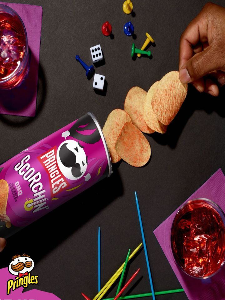 Чипсы Pringles Scorchin BBQ/ Принглс со вкусом барбекю 158 гр (Америка ...