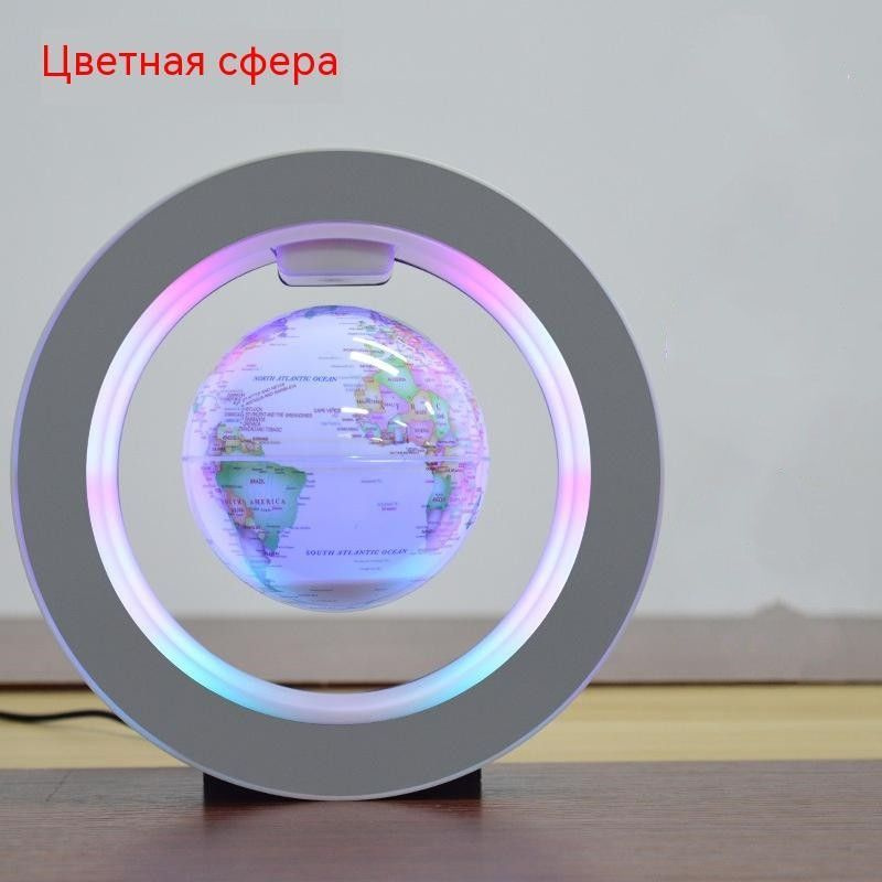 Магнитный левитирующий глобус / диаметр 11 см / гравировка - купить с ...
