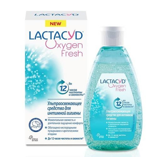 Гель для интимной гигиены Lactacyd Кислородная Свежесть, 200 мл  #1