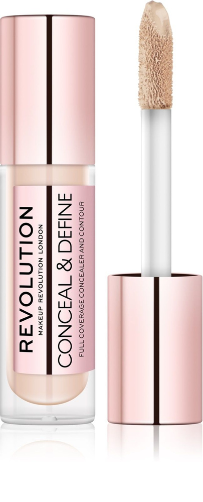 MAKEUP REVOLUTION CONCEAL & DEFINE Full Coverage CONCEALER & CONTOUR 55  Shades