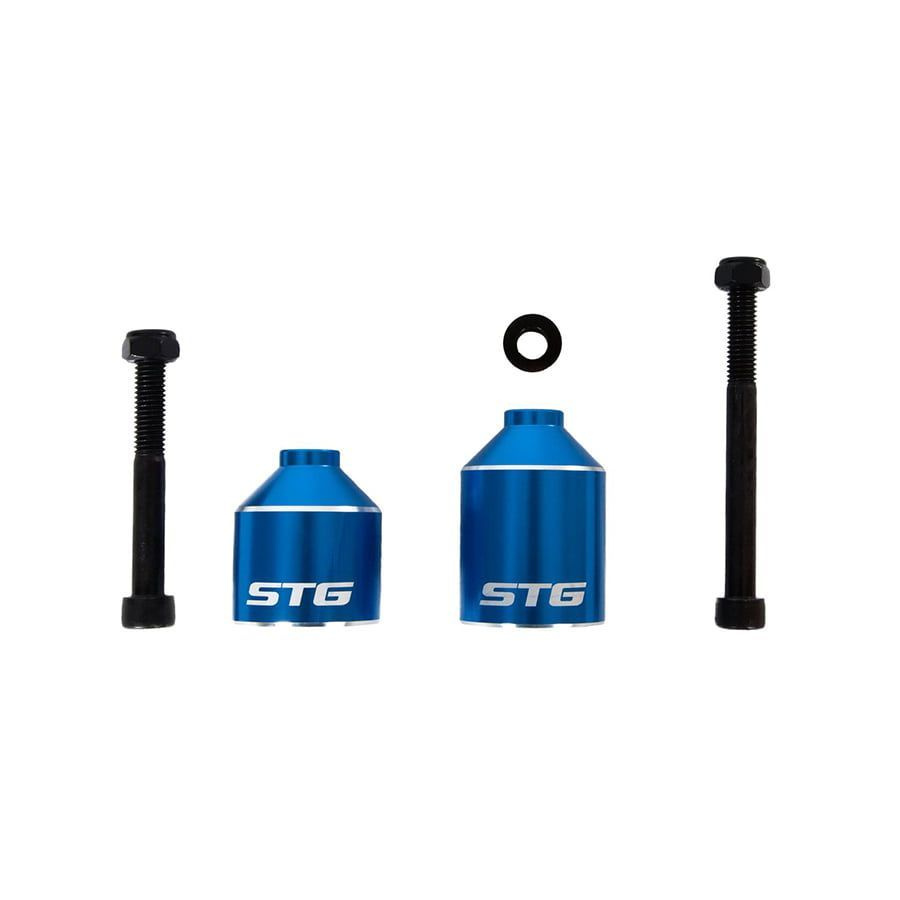 Пеги для трюкового самоката STG с осью, 36 мм., алюминий, синие  #1