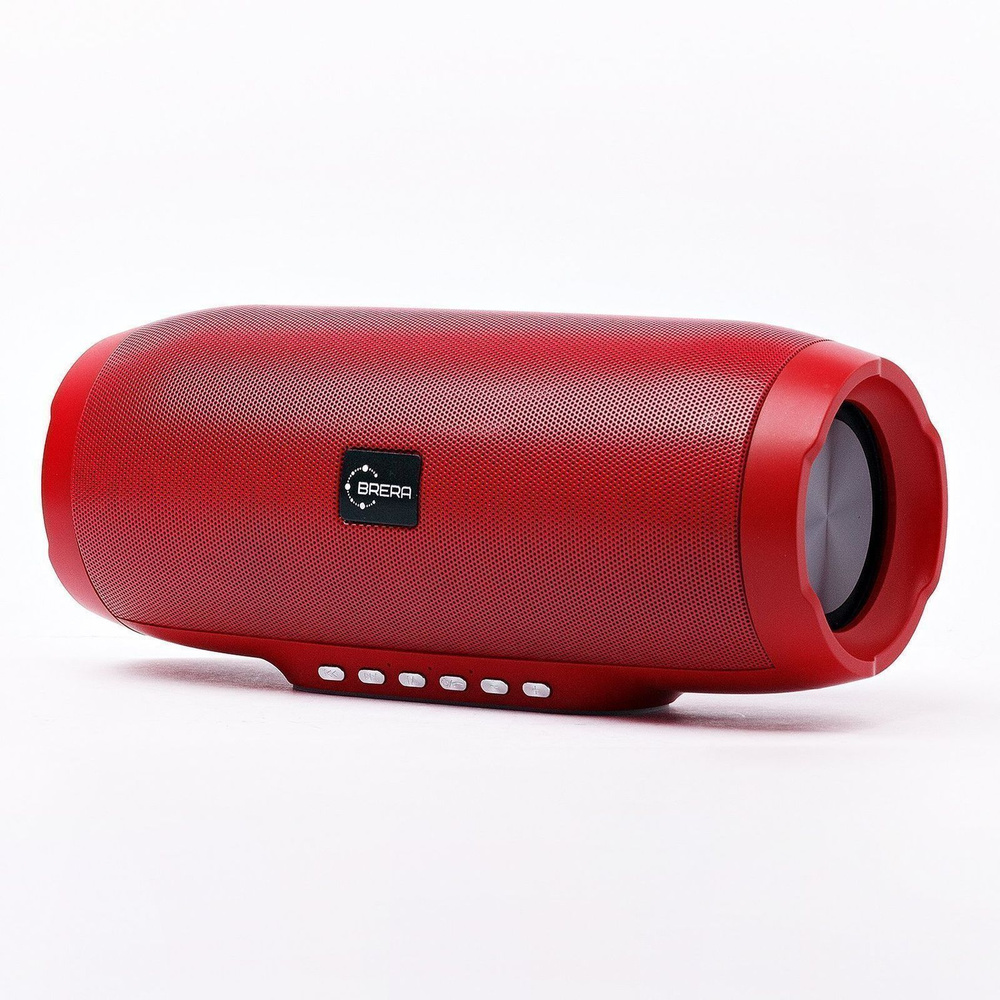 Портативная колонка - Brera-001, mAh 1800, Bluetooth, красная, 1 шт. #1