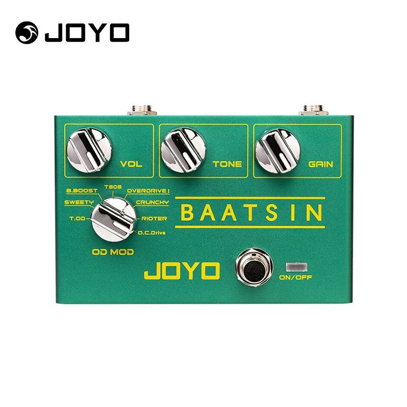 JOYO R-11 BAATSIN Педаль эффектов искажения BAATSIN Classic Overdrive Pedal 8 различных OD/DS JOYO R #1