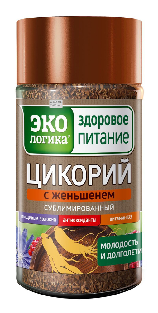 Цикорий сублимированный Экологика с женьшенем, 85 гр. - купить с ...