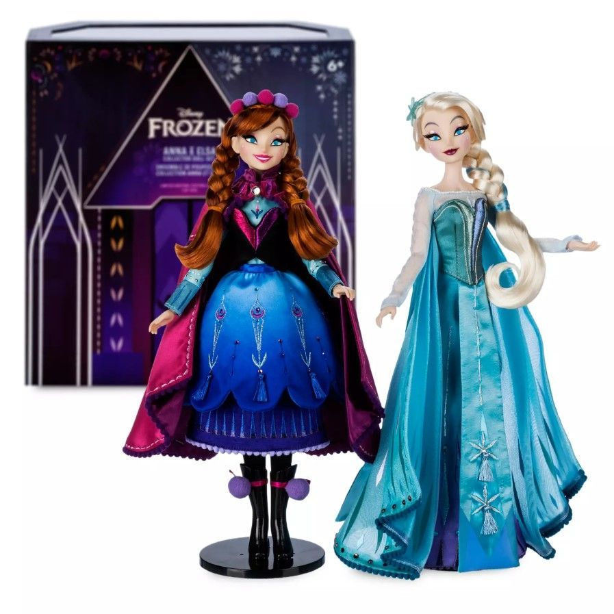 Куклы Дисней Анна и Эльза лимитированная серия - Anna and Elsa Collector  Doll Set by Brittney Lee Limited Edition - купить с доставкой по выгодным  ценам в интернет-магазине OZON (1013730904)