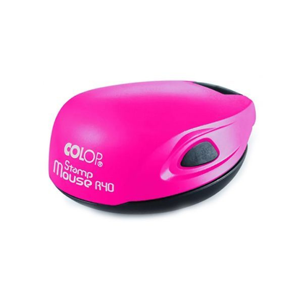 Оснастка для печати карманная Colop Stamp Mouse R40, цвет РОЗОВЫЙ НЕОН #1