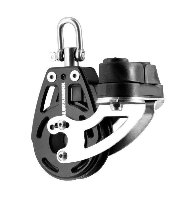 Одношкивный блок со стопором шкив 57 мм для синтетической веревки до 12 ...